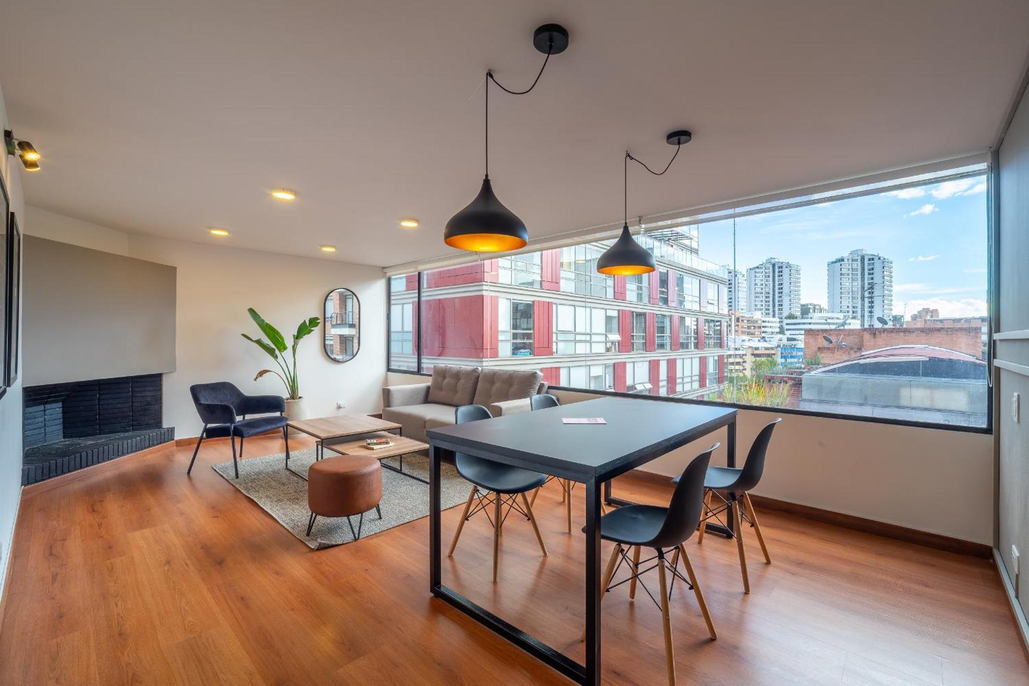 Penthouse Chicala Colombian Experience In Parque Virrey Apartment Bogotá Exterior foto